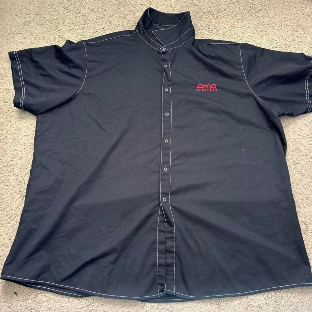Vintage Black and red AMC movie shirt